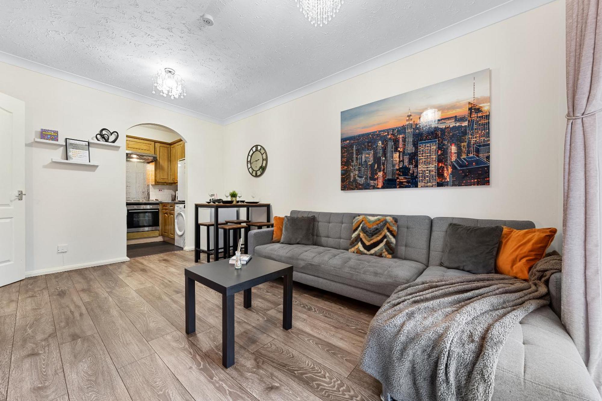 Elegant & Cozy Fbs Downtown Flat Apartment Londra Exterior foto