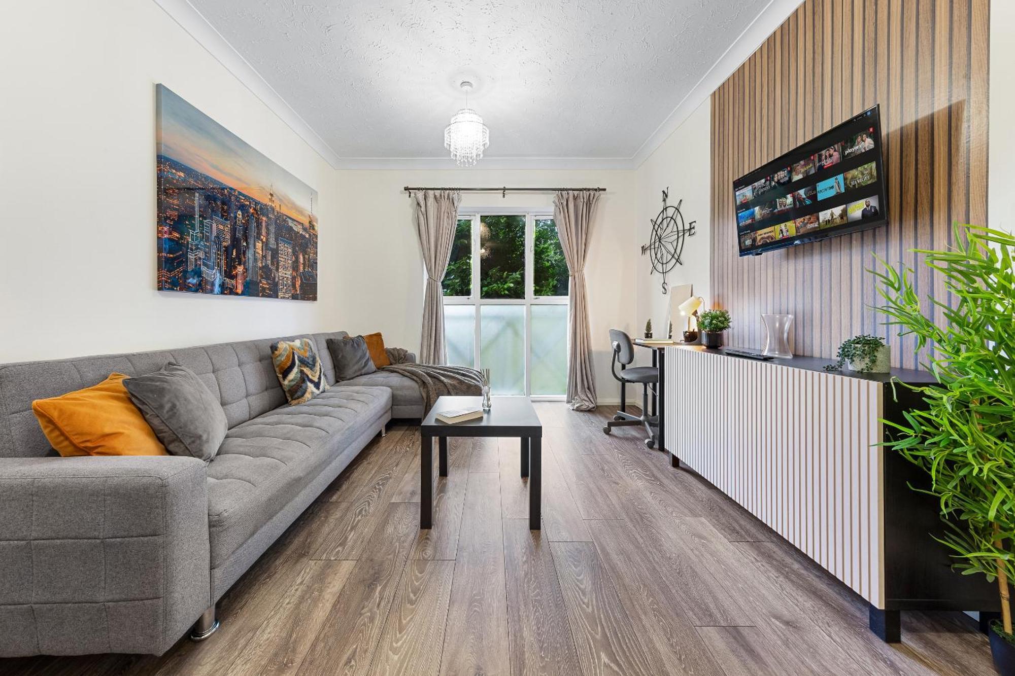 Elegant & Cozy Fbs Downtown Flat Apartment Londra Cameră foto