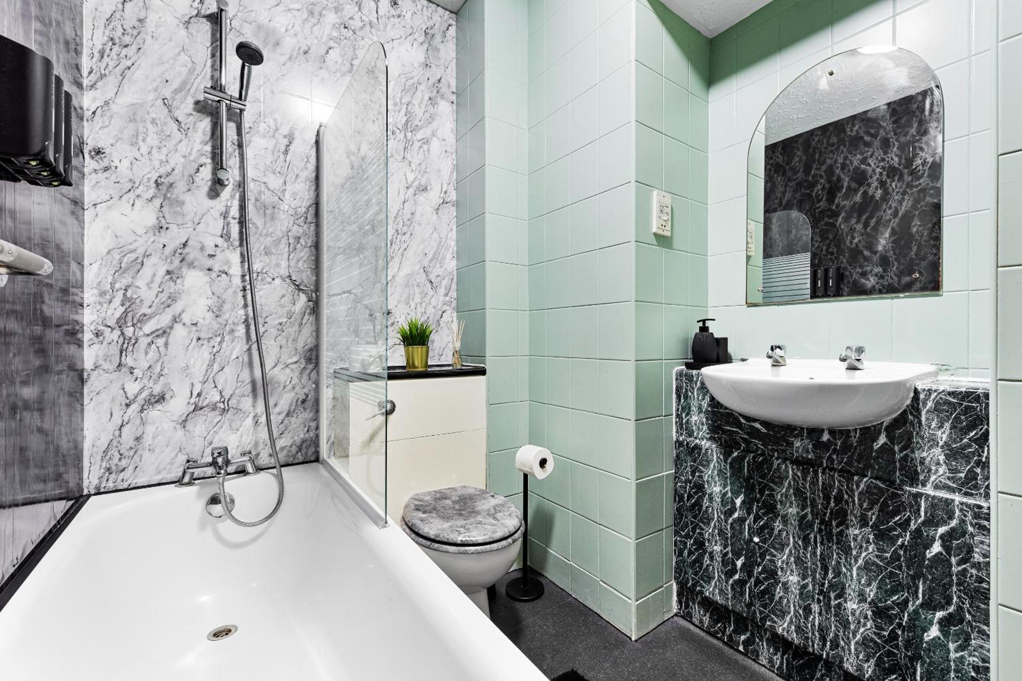 Elegant & Cozy Fbs Downtown Flat Apartment Londra Exterior foto