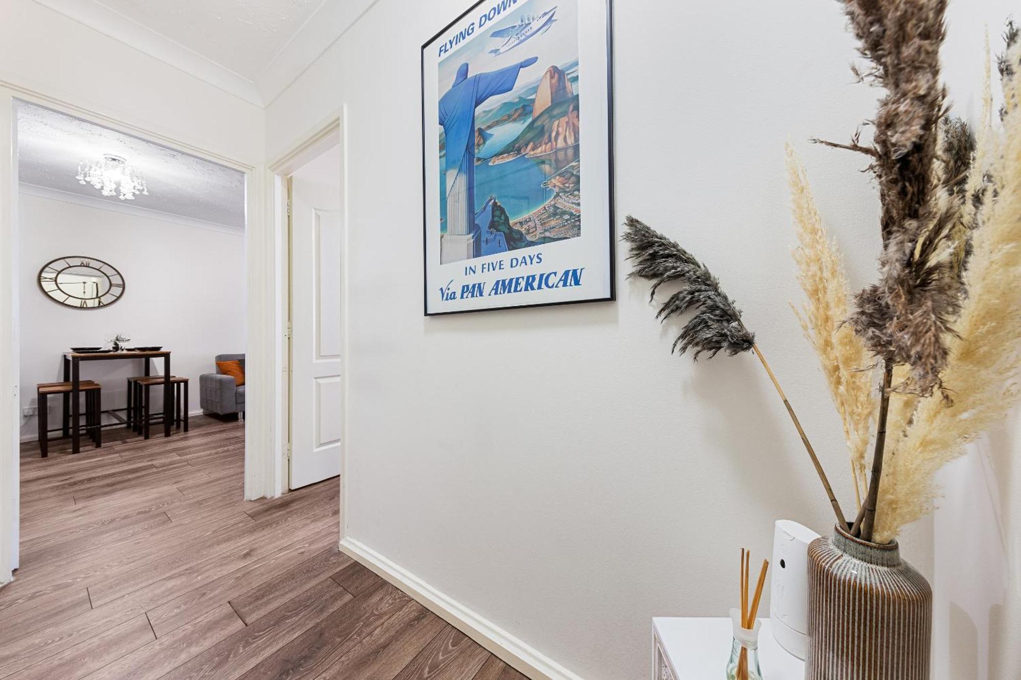 Elegant & Cozy Fbs Downtown Flat Apartment Londra Cameră foto