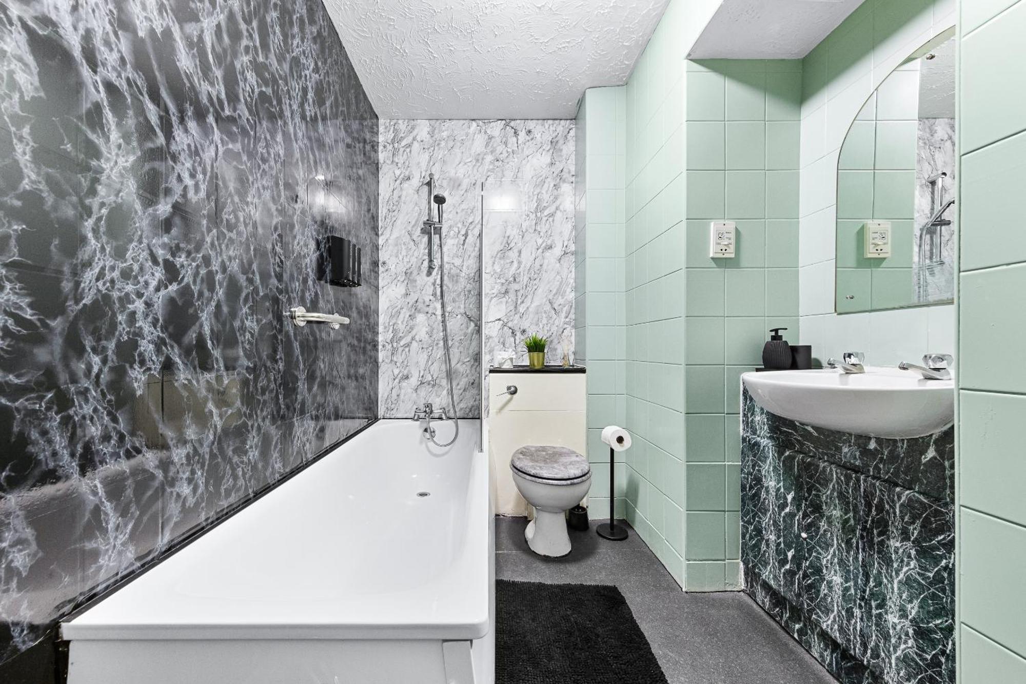 Elegant & Cozy Fbs Downtown Flat Apartment Londra Cameră foto