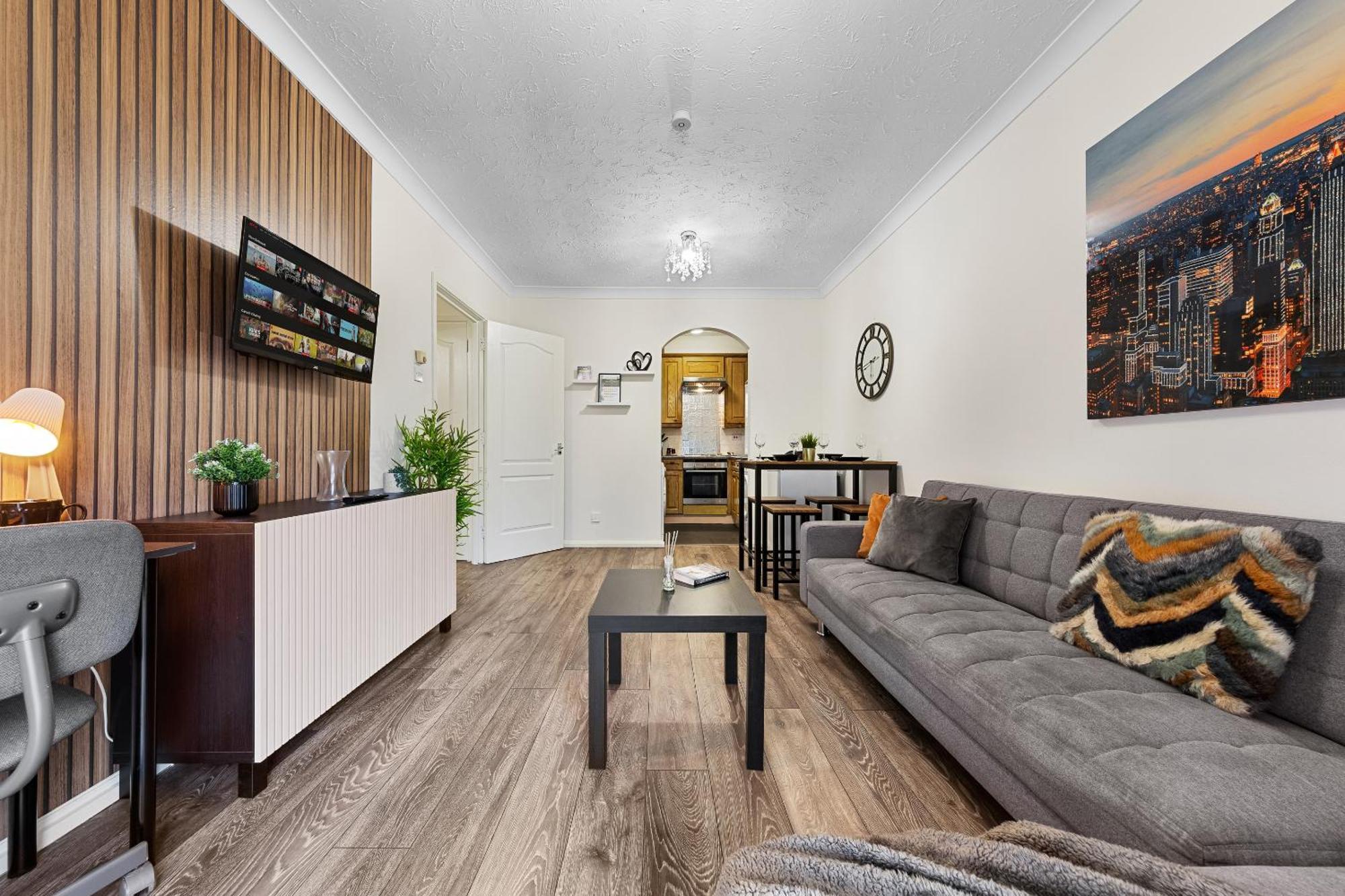Elegant & Cozy Fbs Downtown Flat Apartment Londra Exterior foto