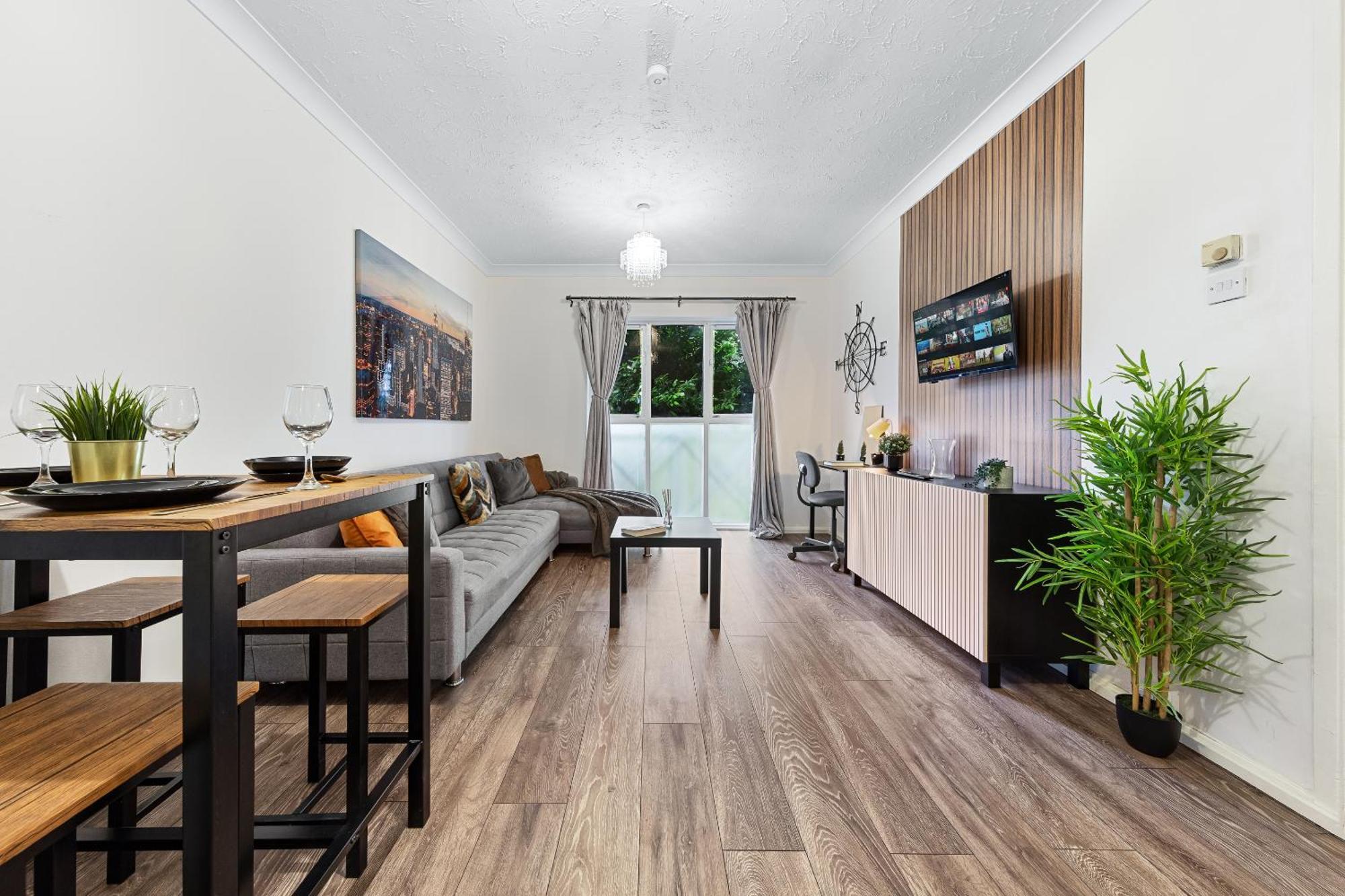 Elegant & Cozy Fbs Downtown Flat Apartment Londra Exterior foto